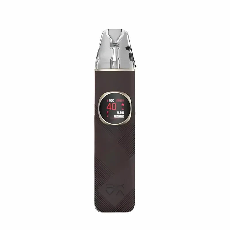 Mocha Brown Leather Oxva NeXlim 2 Pod Kit