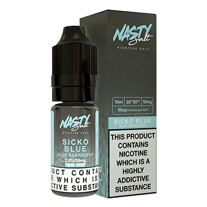 Nasty Juice Sicko Blue Nicotine Salt E-Liquid 10ml