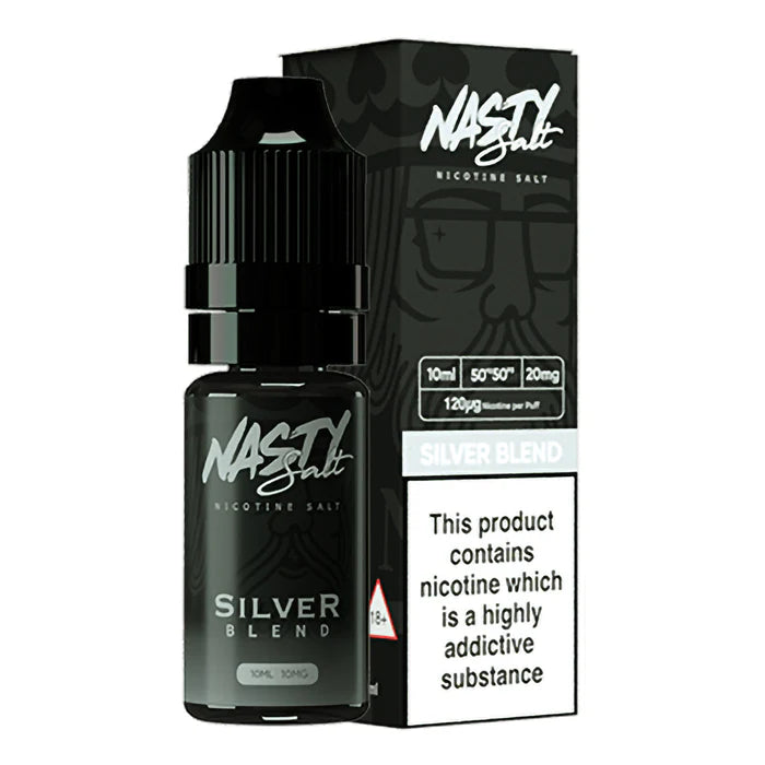 Nasty Salt Silver Blend Nic Salt Vape Juice