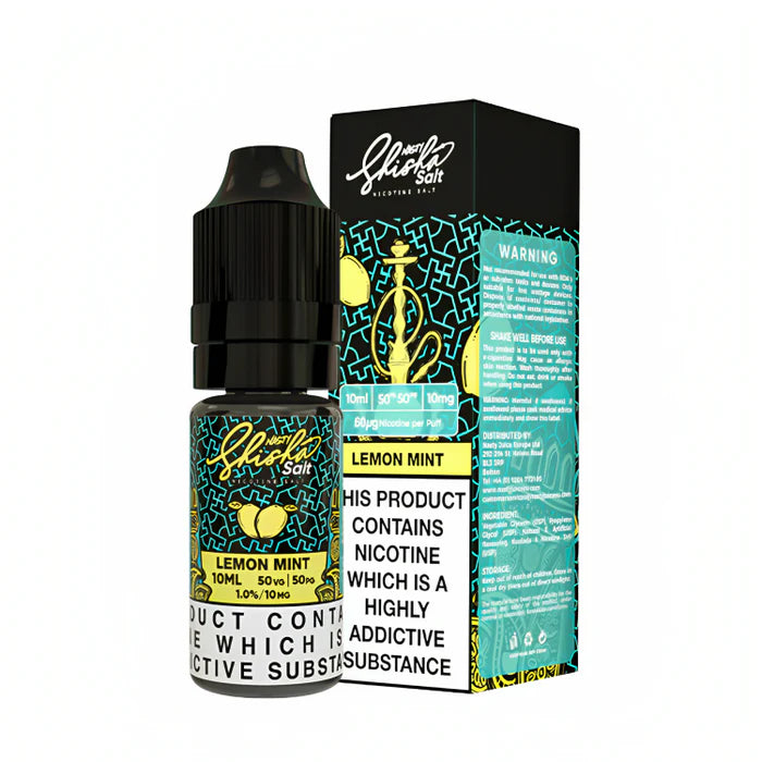 Lemon Mint Nic Salt E-Liquid 10ml by Nasty Shisha