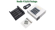 Golisi Needle 4 Compact Battery Charger package