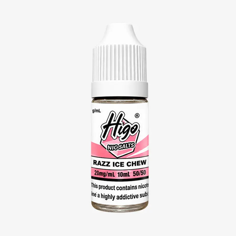 Higo Crystal Razz Ice Chew Nic Salt 