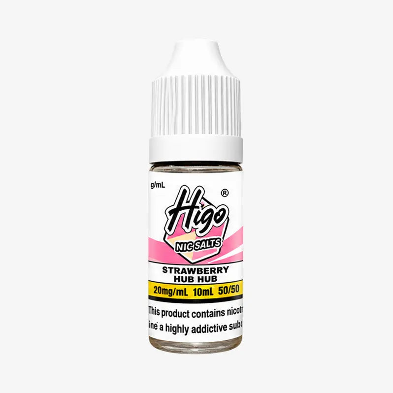 Higo Crystal Strawberry Hub Hub Nic Salt 