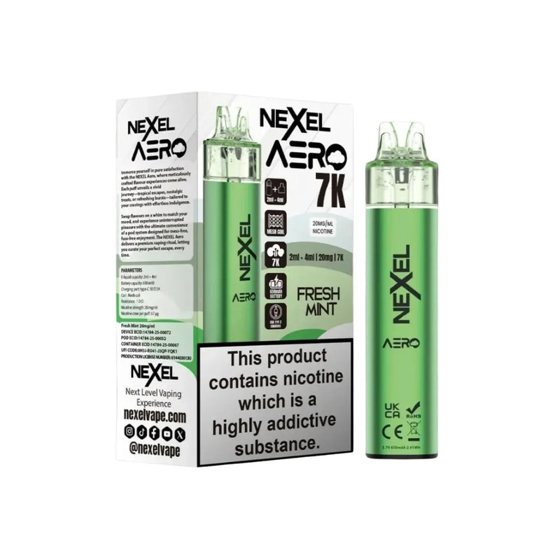 Nexel Aero 7K Prefilled Pod Kit