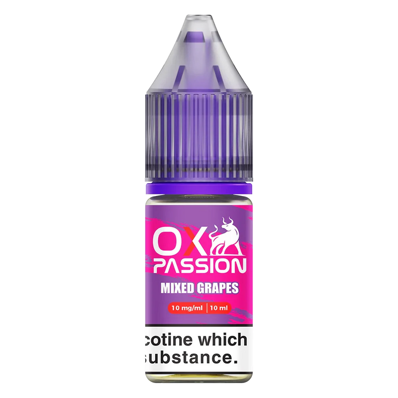 Ox Passion Mixed Grapes Nic Salt E-Liquid by OXVA