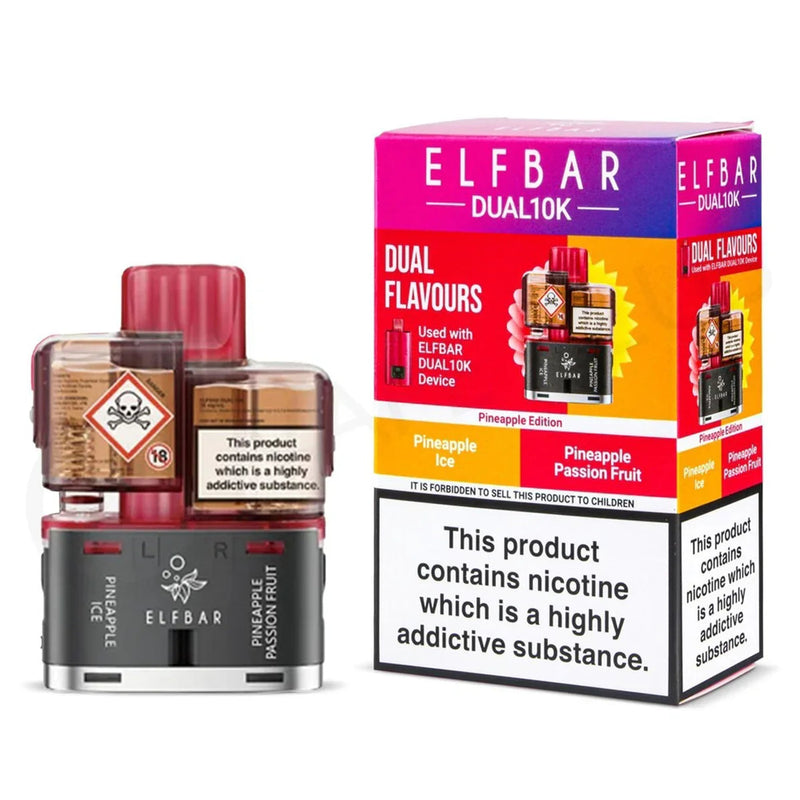 Pineapple edition Elf Bar Dual 10K Refill/Replacement Pod