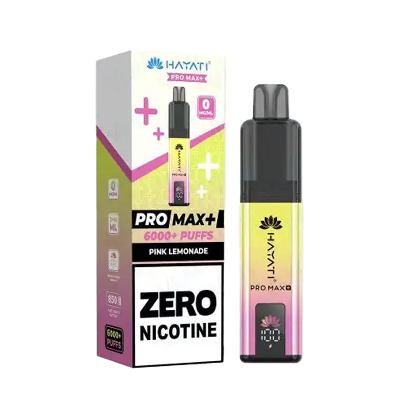 Pin Lemonade Hayati Pro Max Plus 6000 Zero Nicotine Pod Kit