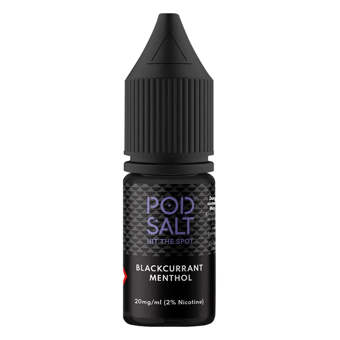 Pod Salt Blackcurrant Menthol Nic Salt Vape Juice