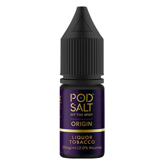 Pod Salt Origin Liquor Tobacco Nic Salt Vape Juice