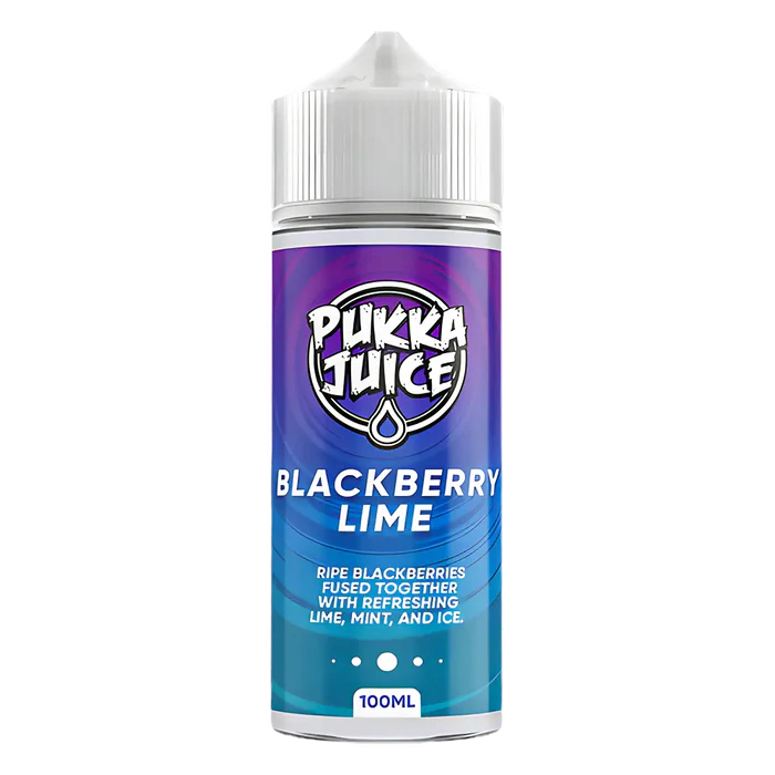 Pukka Juice Blackberry Lime Vape Juice 100ml
