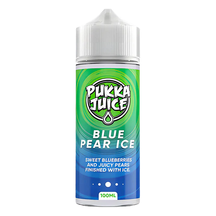 Pukka Juice Blue Pear Ice Vape Juice 100ml