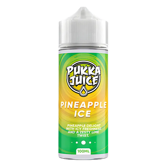 Pukka Juice Pineapple Ice Vape Juice 100ml