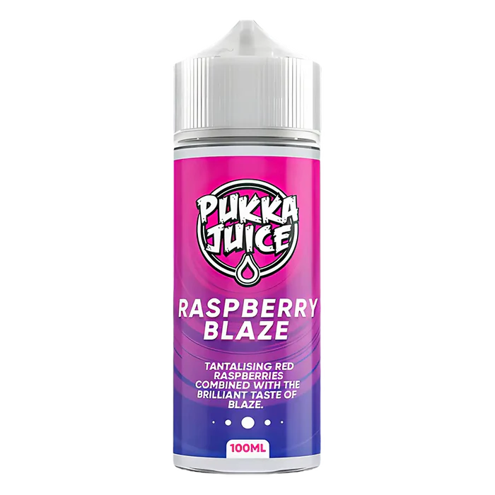 Pukka Juice Raspberry Blaze Vape Juice 100ml