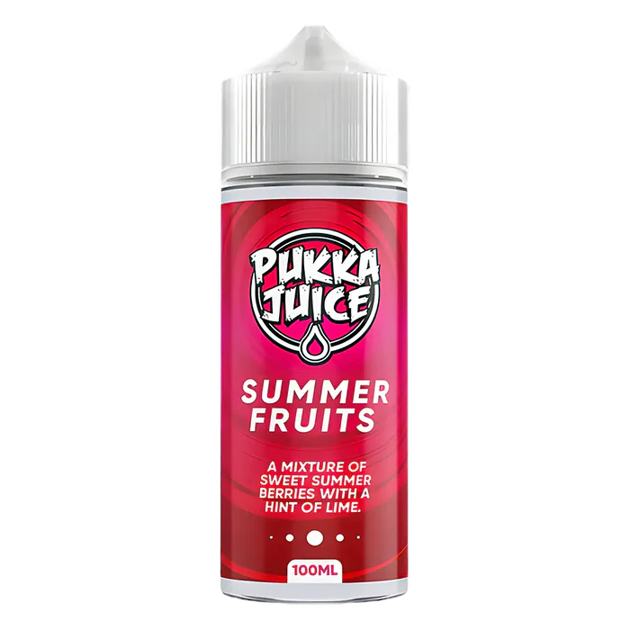 Pukka Juice Summer Fruits Vape Juice 100ml