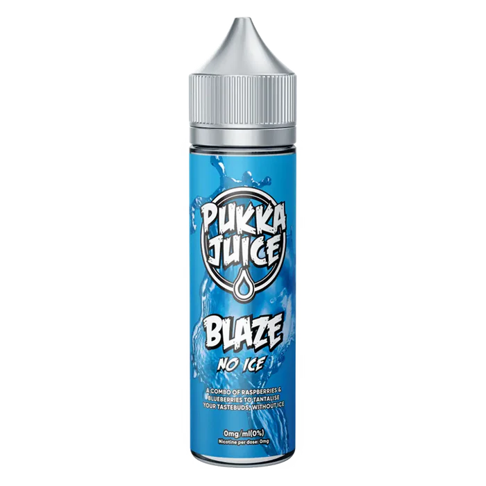 Blaze No Ice Shortfill E-Liquid by Pukka Juice 50ml
