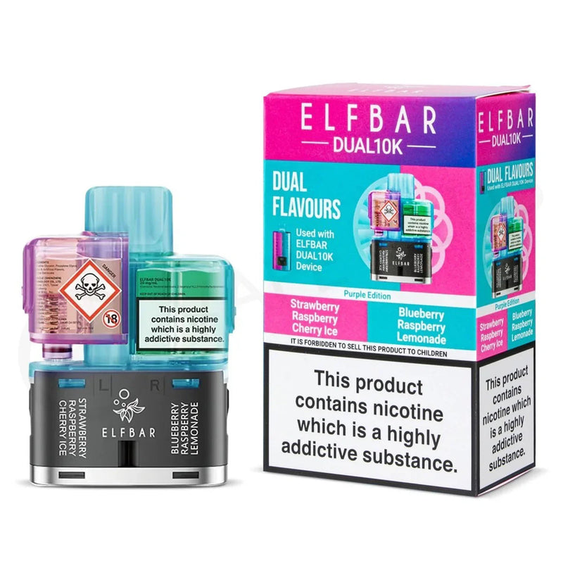 Purple edition Elf Bar Dual 10K Refill/Replacement Pod