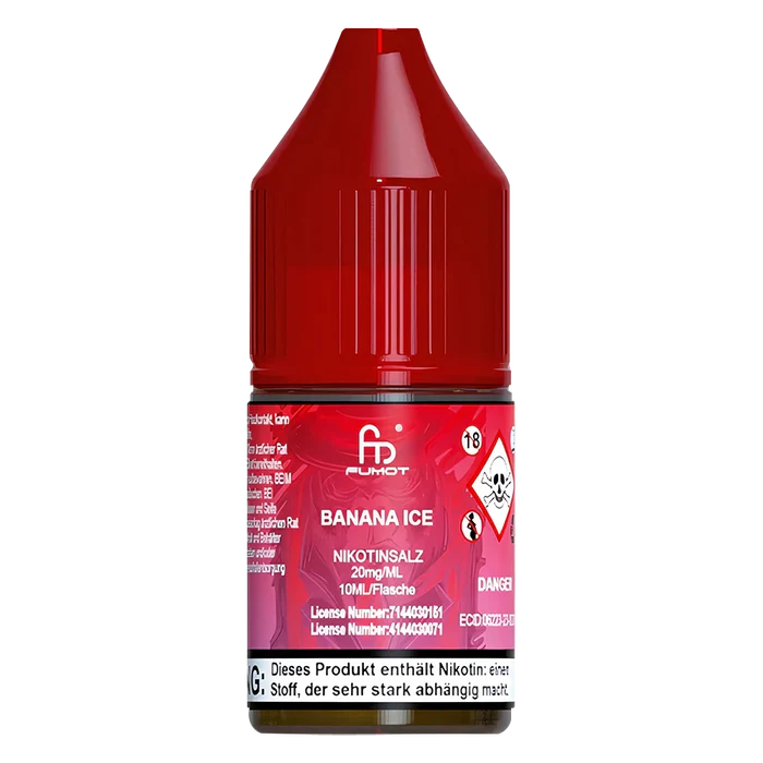 R And M Tornado 7000 Banana Ice Nic Salt Vape Juice