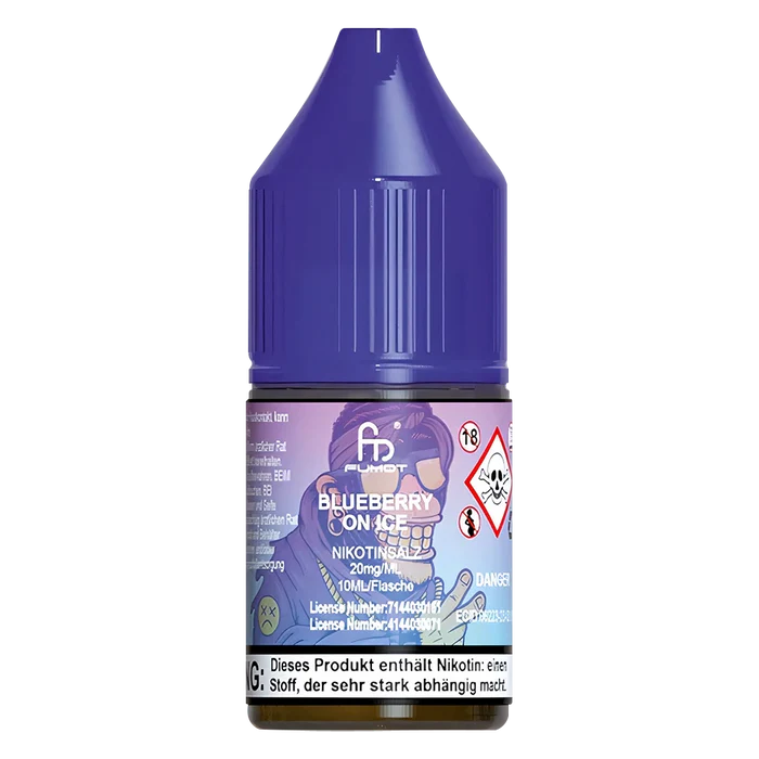 R And M Tornado 7000 Blueberry On Ice Nic Salt Vape Juice