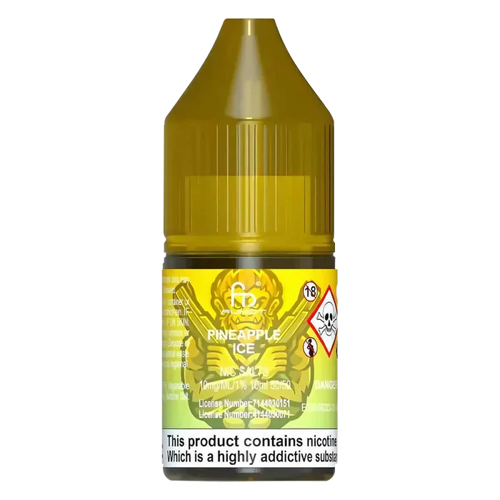 R And M Tornado 7000 Pineapple Ice Nic Salt Vape Juice