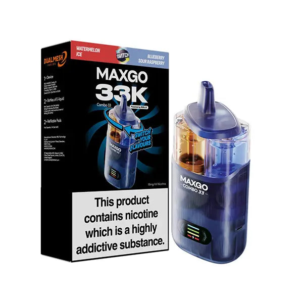 RELX MAXGO Combo 33K Prefilled Vape Kit