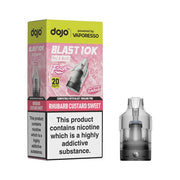Rhubarb Custard Vaporesso Dojo Blast 10K Fresh Pods