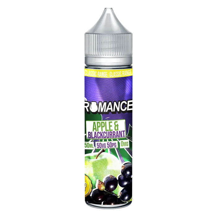 Romance 50ml Shortfill e-liquid 50/50 Vg/Pg