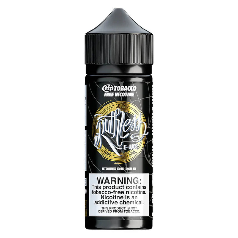 Gold 100ml Shortfill E-Liquid by Ruthless