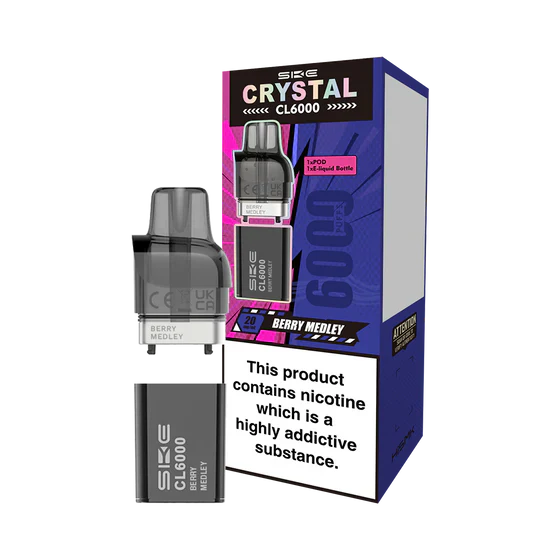 SKE Crystal CL6000 Replacement Pod - Starting From £7.00