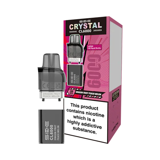 SKE Crystal CL6000 Replacement Pod - Starting From £7.00