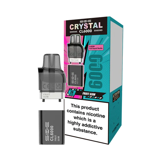 SKE Crystal CL6000 Replacement Pod - Starting From £7.00