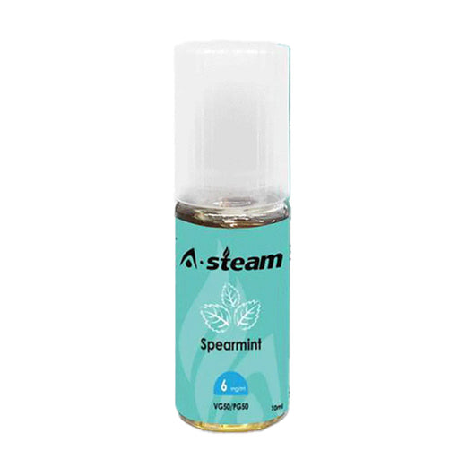 Spearmint A Steam 10ml 50/50 Nic Salt Vape Juice - Vape Sites