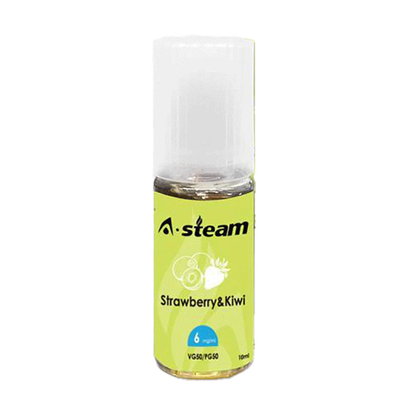 Strawberry Kiwi A Steam 10ml 50/50 Nic Salt Vape Juice - Vape Sites