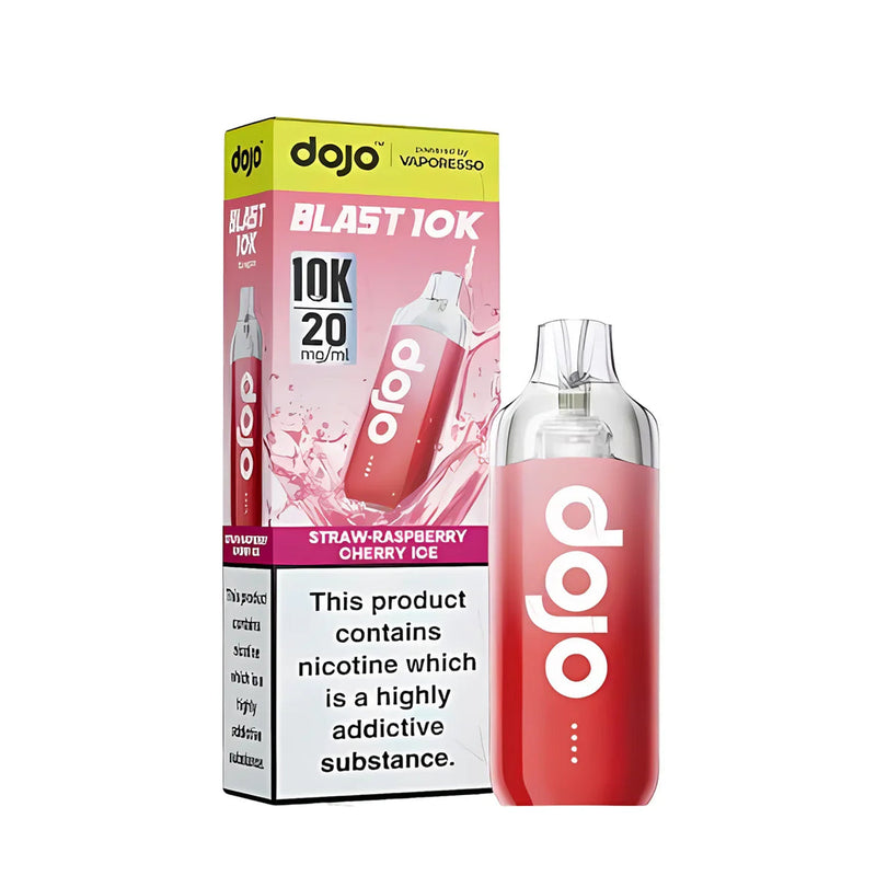 Strawberry raspberry Vaporesso Dojo Blast 10K Prefilled Pod Kit