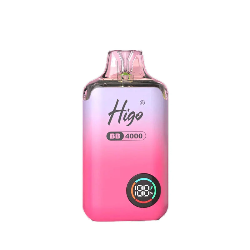 Strawberry Raspberry Higo BB 4000 Puffs Prefilled Pod Kit