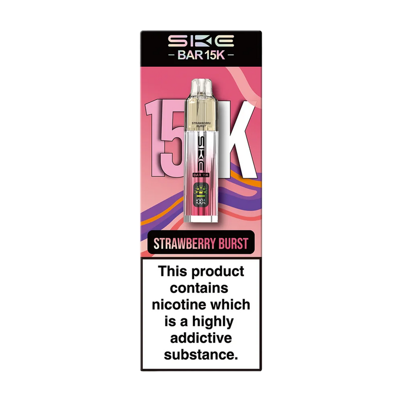 Strawberry Burst SKE Bar 15K Prefilled Pod Kit