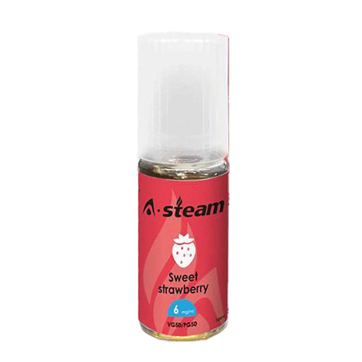 Sweet Strawberry A Steam 10ml 50/50 Nic Salt Vape Juice - Vape Sites