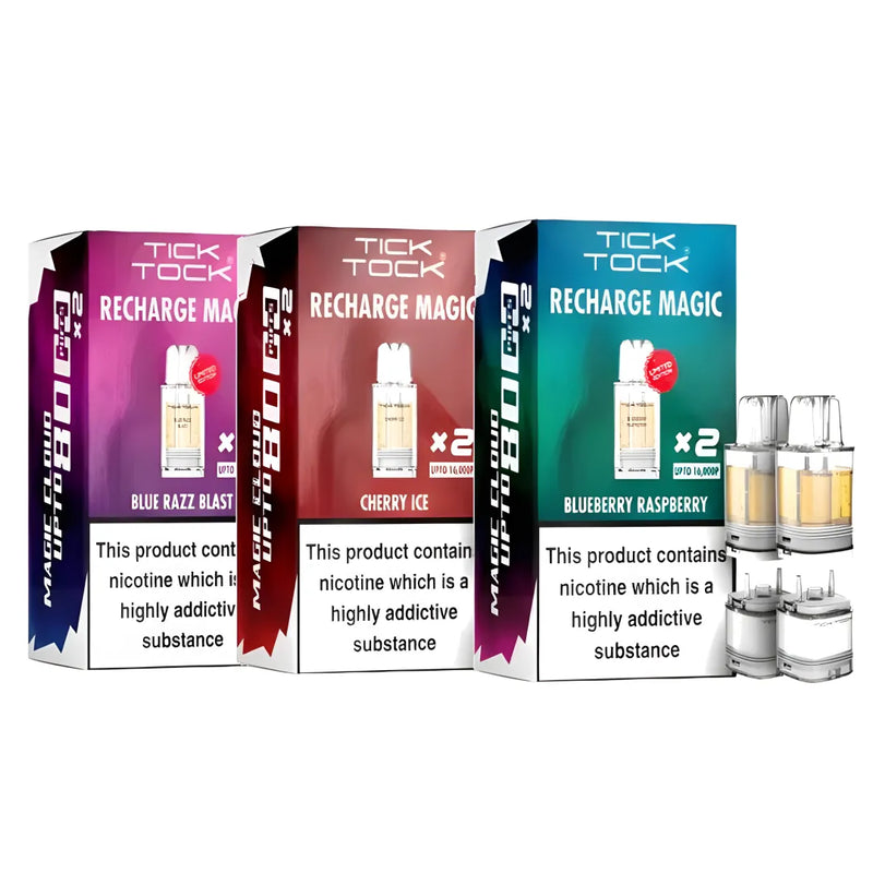 Tick Tock Magic 8000 Prefilled Refill Pod