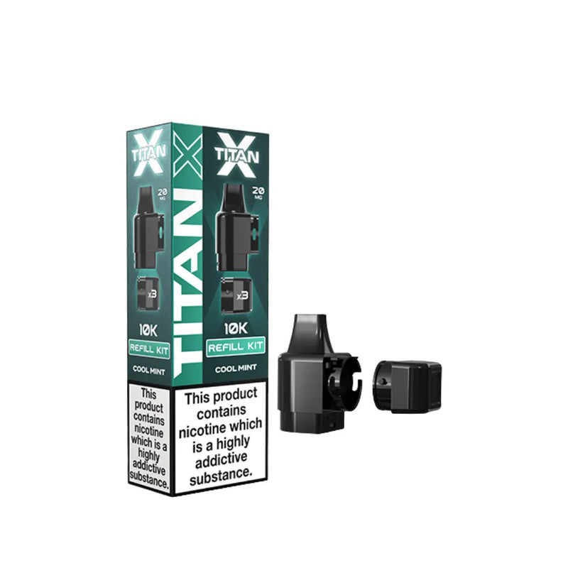 Titan X 10K Refill/Replacement Pod - Starting From £6.50