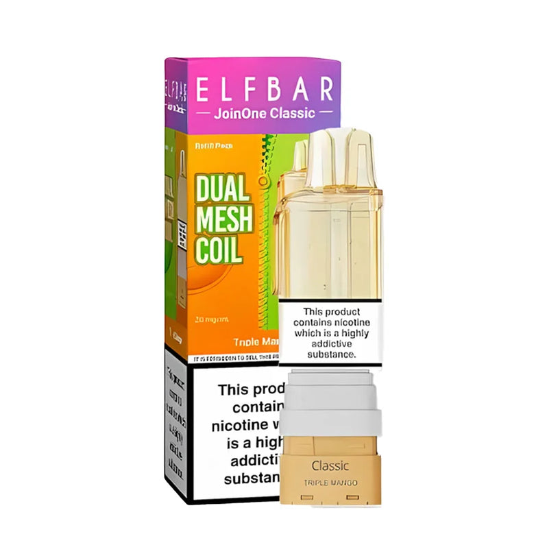 Triple Mango Elf Bar JoinOne Classic Pods