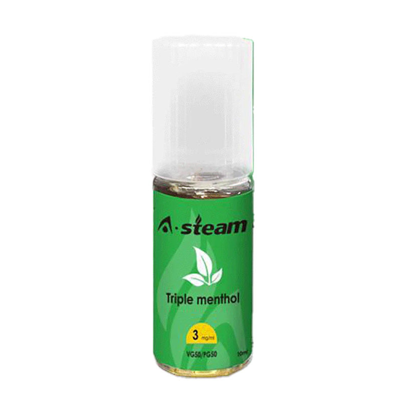 A Steam 10ml Tripple Menthol E-Liquid