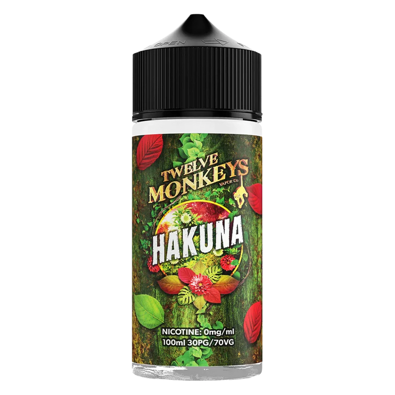 Twelve Monkeys Hakuna 100ml Shortfill E-Liquid