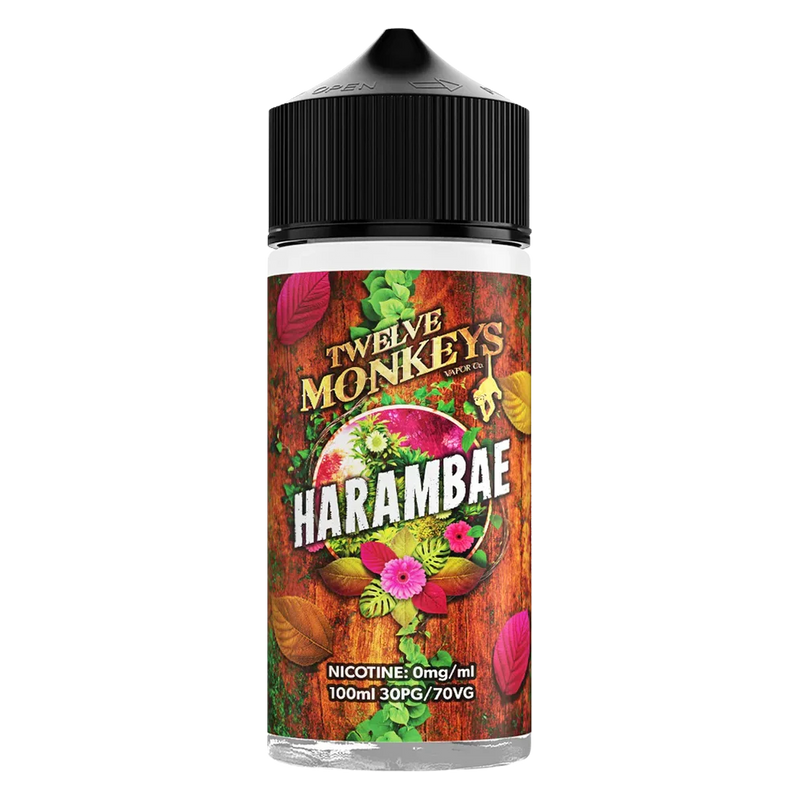 Twelve Monkeys Harambae 100ml Shortfill E-Liquid