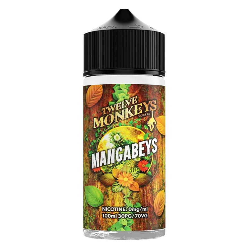 Twelve Monkeys Mangabeys 100ml Shortfill E-Liquid