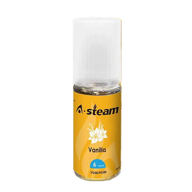 A Steam 10ml Vanilla E-Liquid