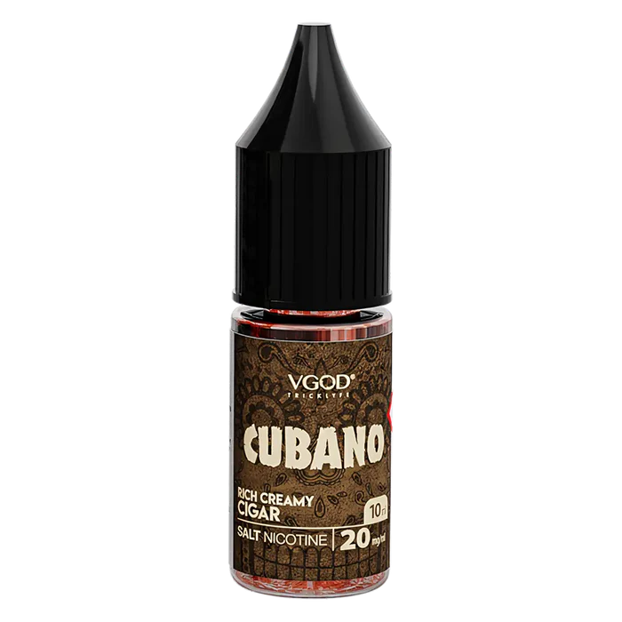 Vgod Cubano Nic Salt Vape Juice 10ml