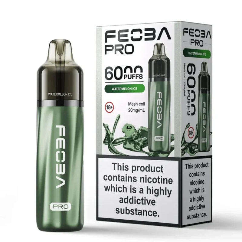 Watermelon Ice Feoba Bar Pro 6000 Prefilled Pod Kit