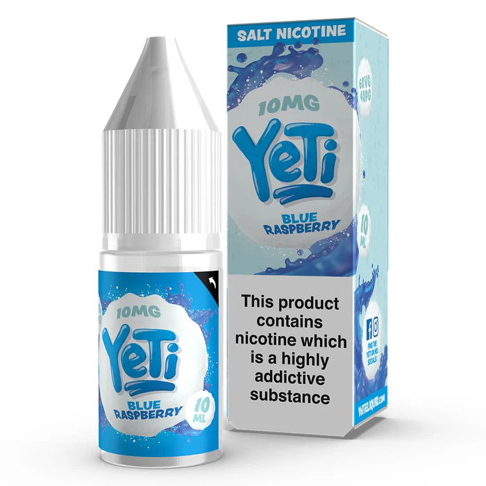 Yeti Nic Salt Vape Juice Blue Raspberry