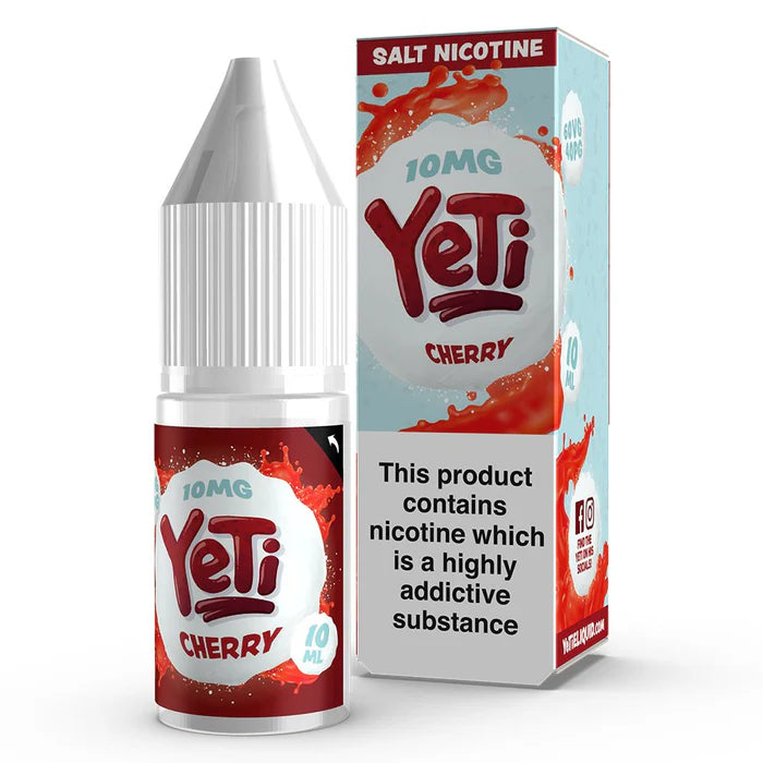 Yeti Nic Salt Vape Juice Cherry