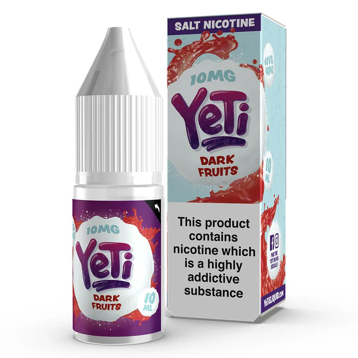Yeti Nic Salt Vape Juice Dark Fruits