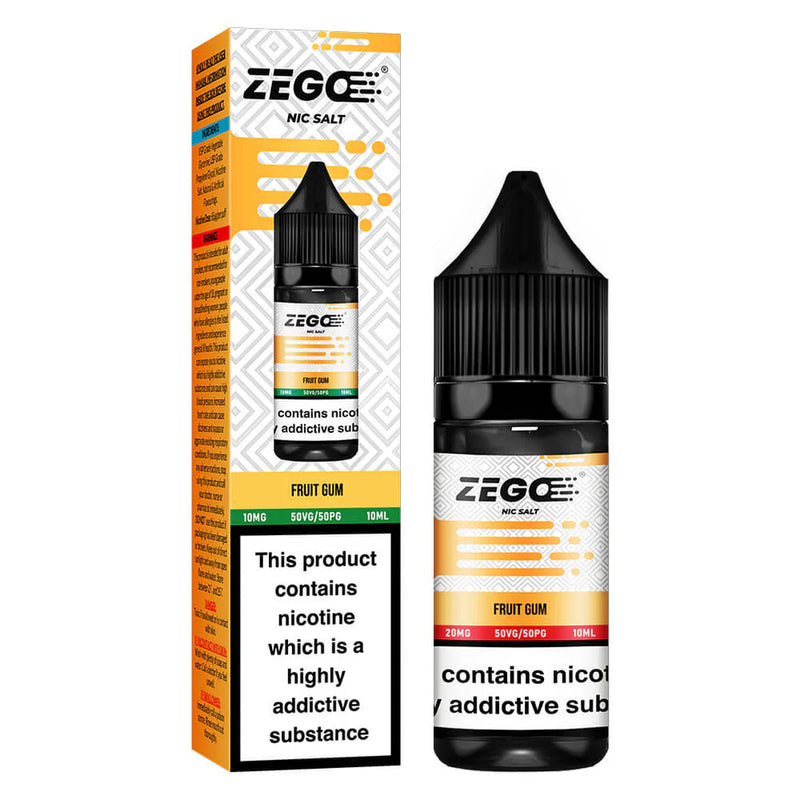 Zego Fruit Gum Nic Salt Vape Juice 10ml